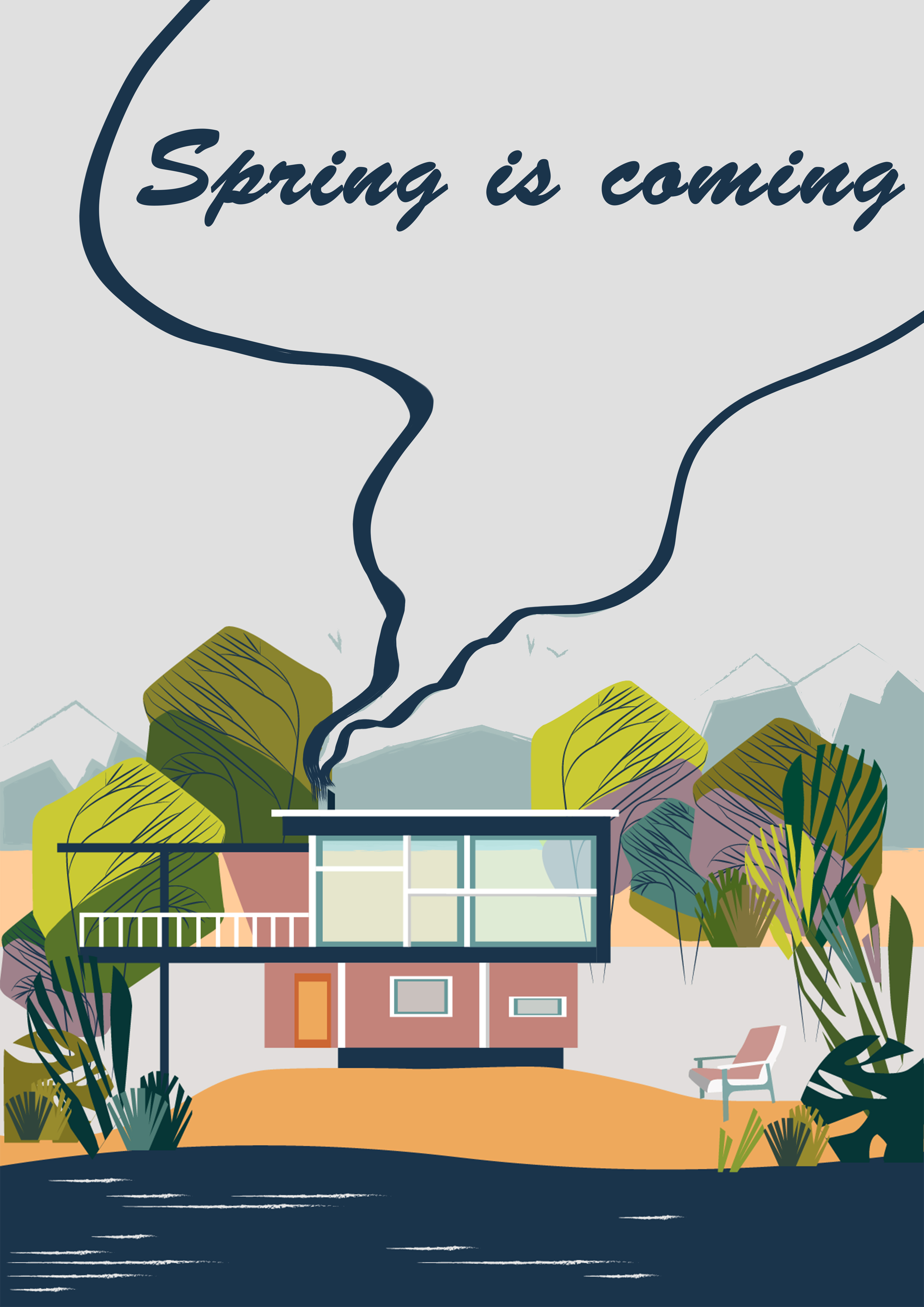 Spring is Coming illustration